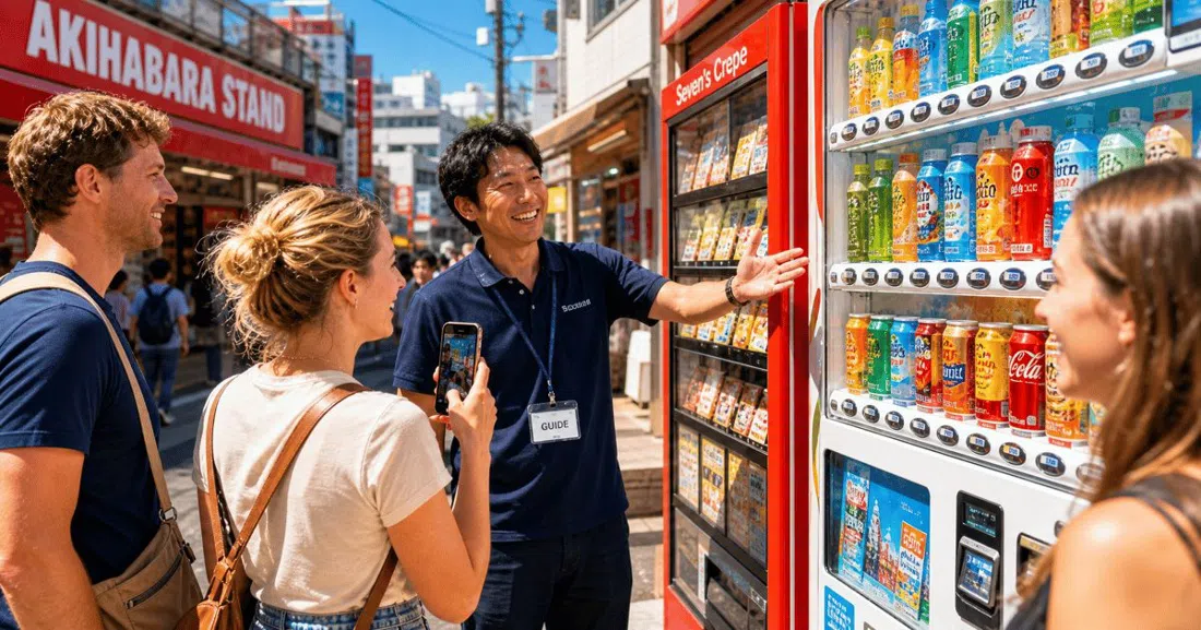 Tokyo Vending Machine Adventure Walking Tour, Tokyo