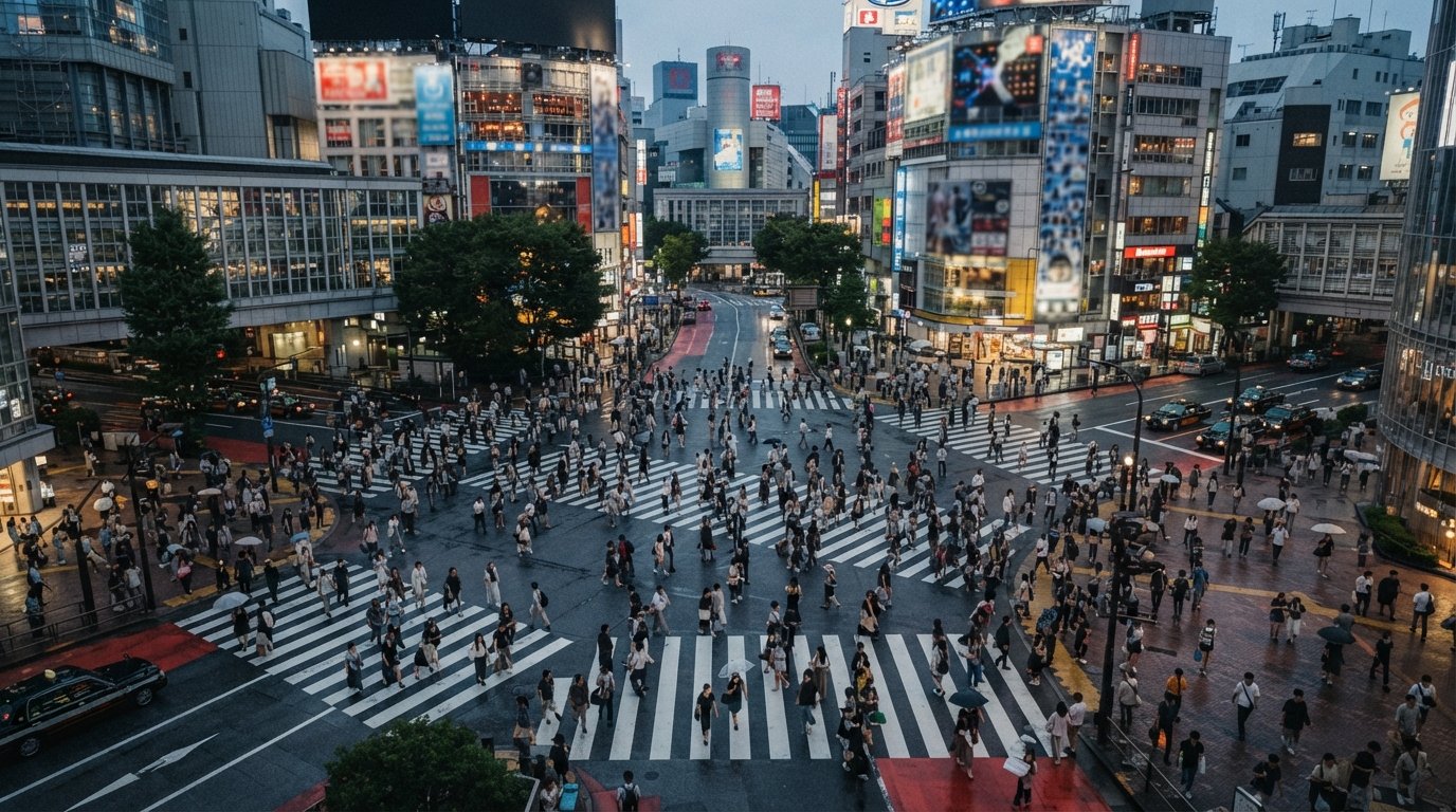 Shibuya, Tokyo: the crossing, the clubs and the quiet lanes beyond